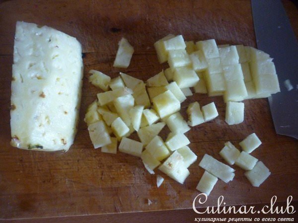 Ананасовый чай с корицей