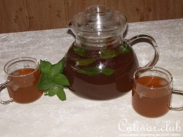 Ice Tea. Холодный чай.