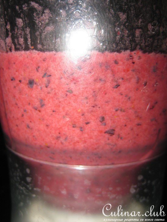 Smoothie с черникой