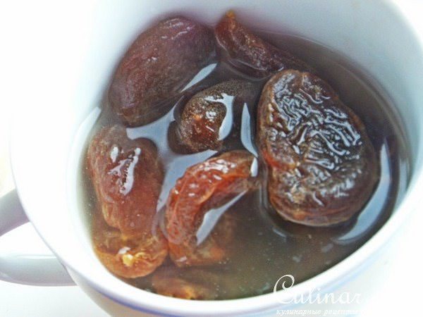 Смузи с фасолью,курагой и отрубями