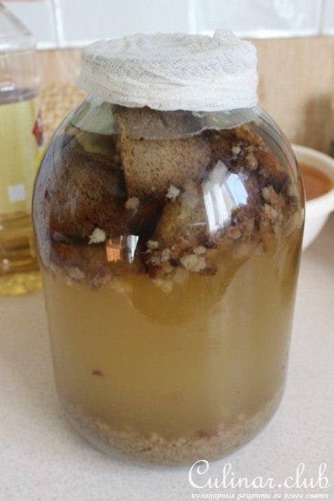 Домашний хлебный квас