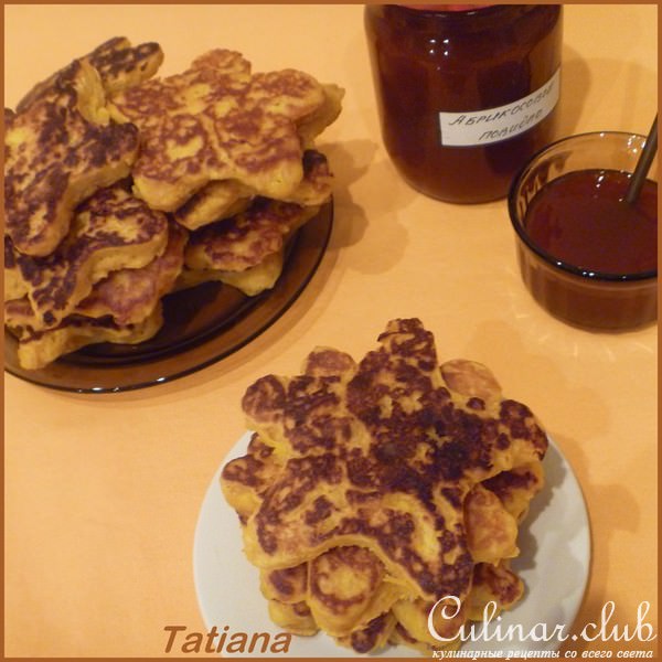 ТЫКВЕННЫЕ оладьи с курагой