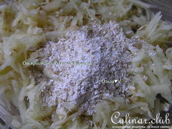 Лимонно-яблочные оладьи (без муки и сахара)