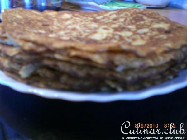 Овсянные блинчики (вариант)