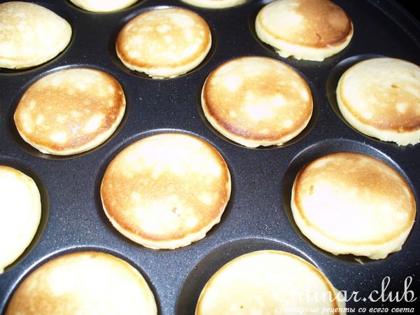 " ЗАВТРАК для ЛЮБИМОГО " или Poffertjes с черничным творогом