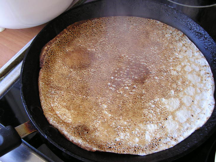 Блинчики с икрой «Курсантские».