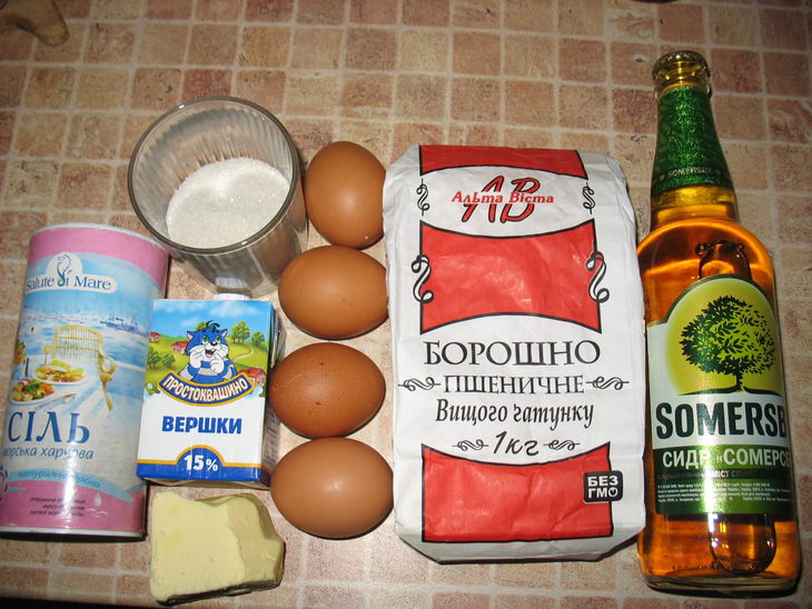 Пьяные сидровые блинчики.