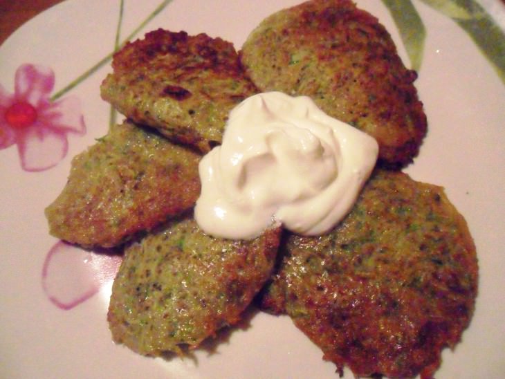 Картофельно-кабачковые оладьи с майораном (ФМ ужин за 150 р)