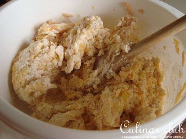 ОЛАДЬИ С ТЫКВОЙ И ЯБЛОКАМИ (без яиц)