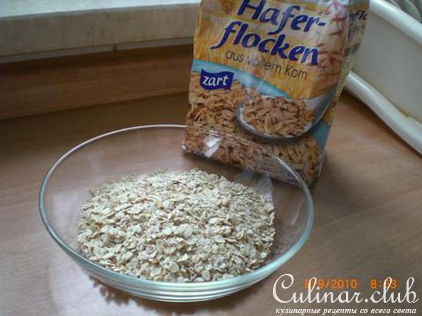 Овсянные блинчики (вариант)