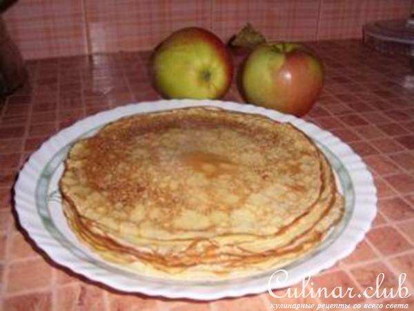 Блинчики по-мексикански с яблоками и корицей