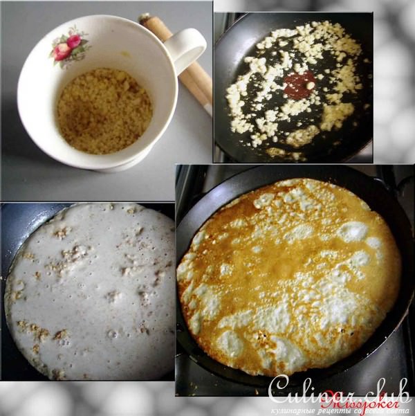Миндальные блины для весеннего утра