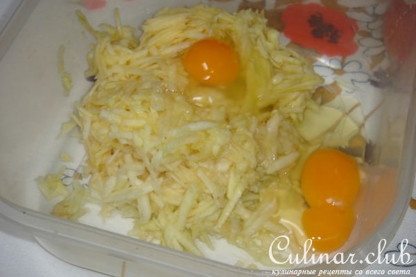 оладьи с яблоками мой вариант