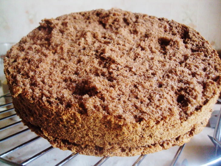 Шоколадный бисквит "Genoise".