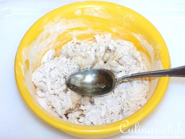 Оладьи с луково-мясной начинкой по тайски