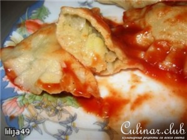 Вареники с сырой картошкой