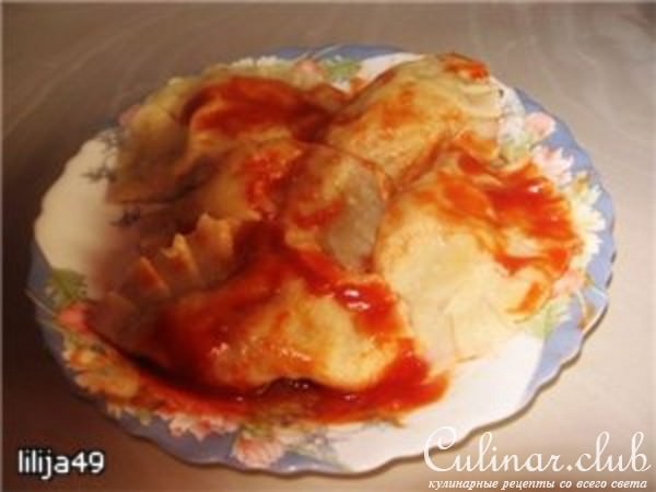 Вареники с сырой картошкой