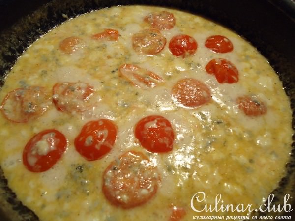 Картофельные ньокки под сырно-помидорным соусом/дуэль
