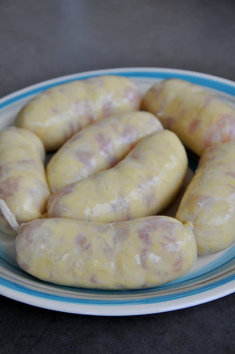 Колбаски картофельные с курицей
