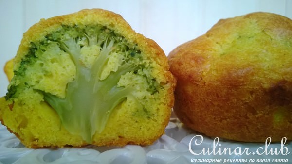 Маффины с брокколи