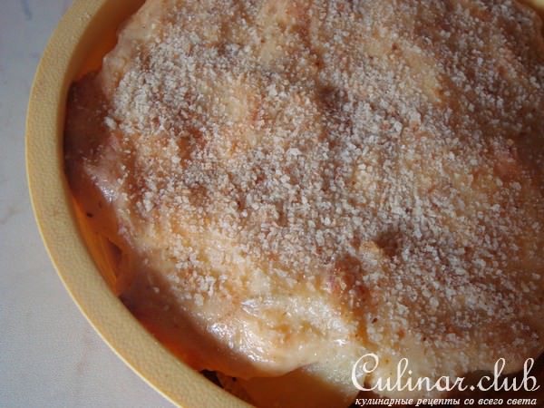 КАРТОФЕЛЬНАЯ ЗАПЕКАНКА С БАКЛАЖАНАМИ