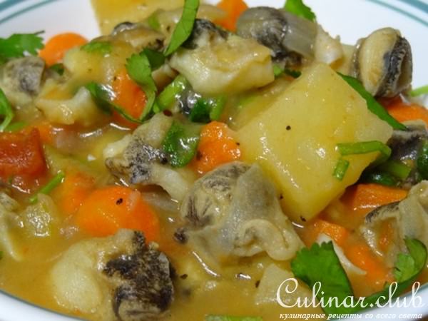 " Соус с Ракушками и Картофелем "