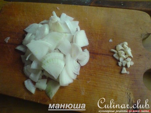 Гуляш с овощами
