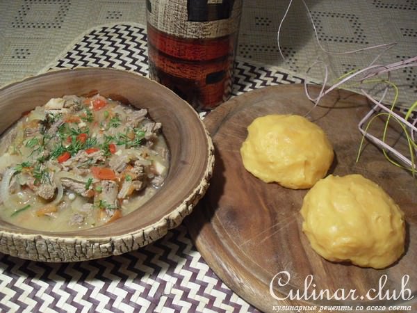 ФуФу с говядиной в соусе ША-КА-ЛА-КА