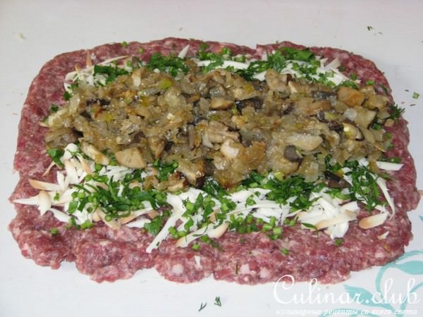 Мясной рулет в одёжке