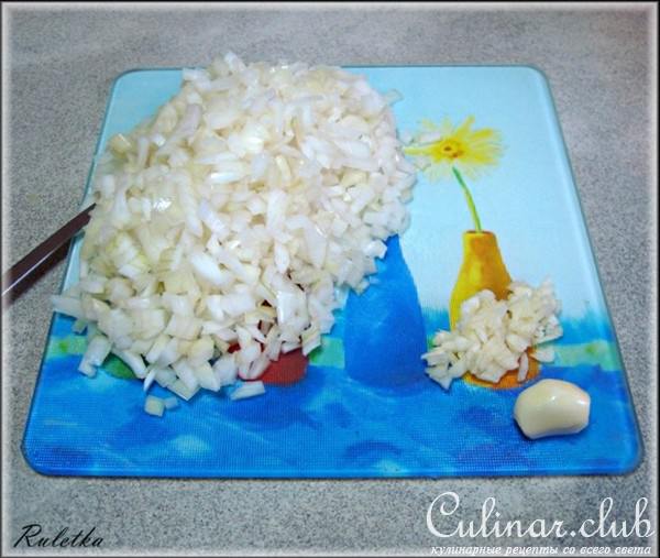 Говядина с яичными кружевами.