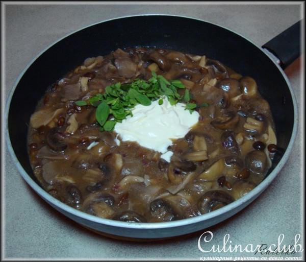 Мясные роллы в сидровом соусе.