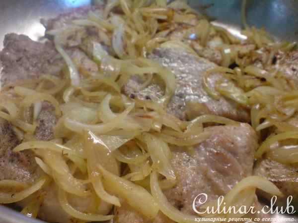Мясо,жареное по-венгерски//ФМ Моя иллюстрация к интересному рецепту