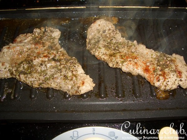 Говядина с колбасным сыром