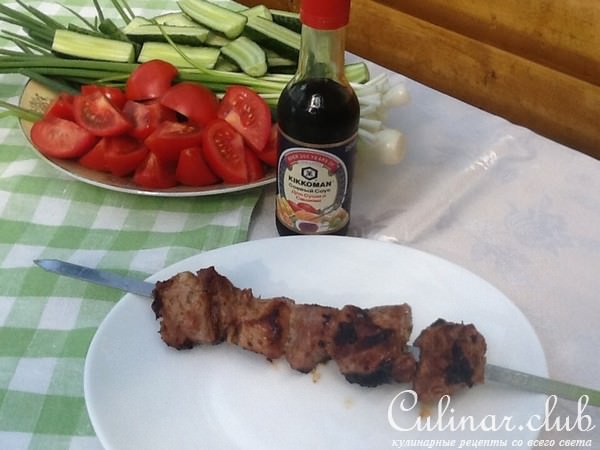 Шашлычок с Kikkomanchikom