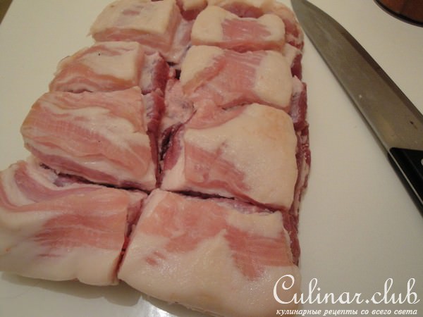 "Маринованная грудинка (Spare Ribs)" рецепт выходного дня