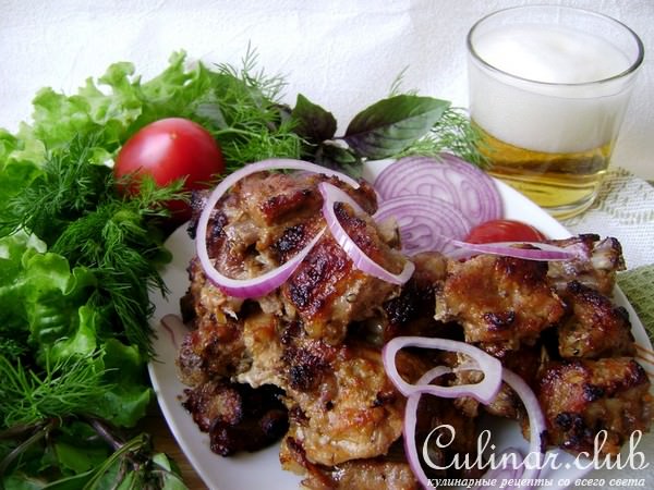 Ребрышки а-ля барбекю…вкусные и ароматные.