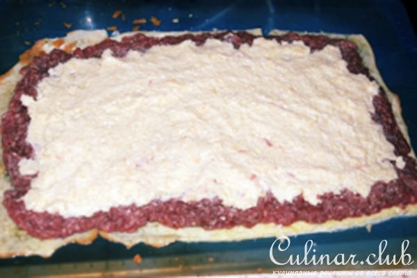 Сырный Фасирт (мясной рулет с сыром)