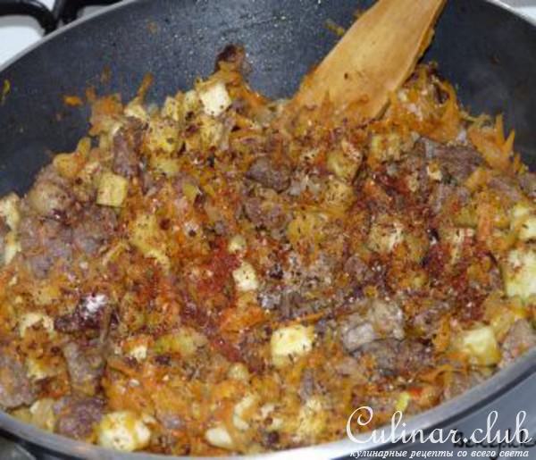 Мясо + овощи + лаваш = "сЮрприз".