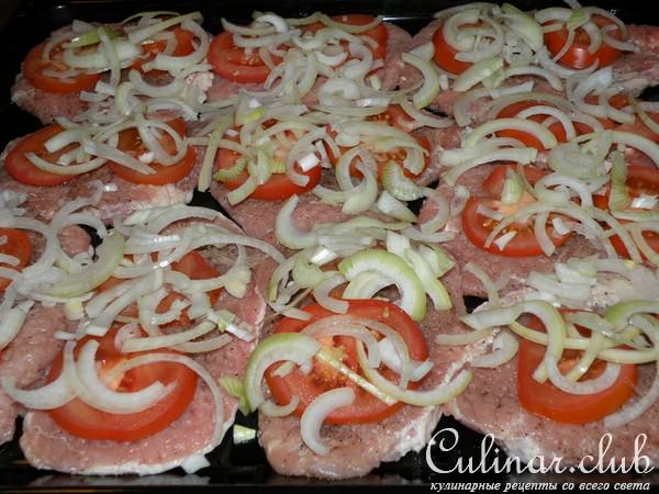 Мое любимое мясо по-французски (мой вариант)