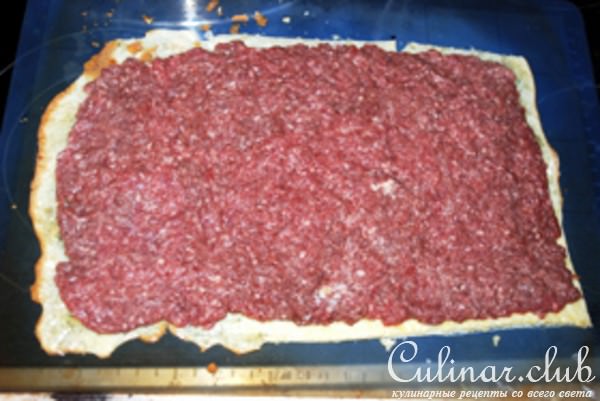Сырный Фасирт (мясной рулет с сыром)