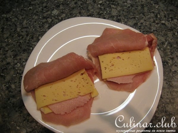 Шницель с сюрпризом
