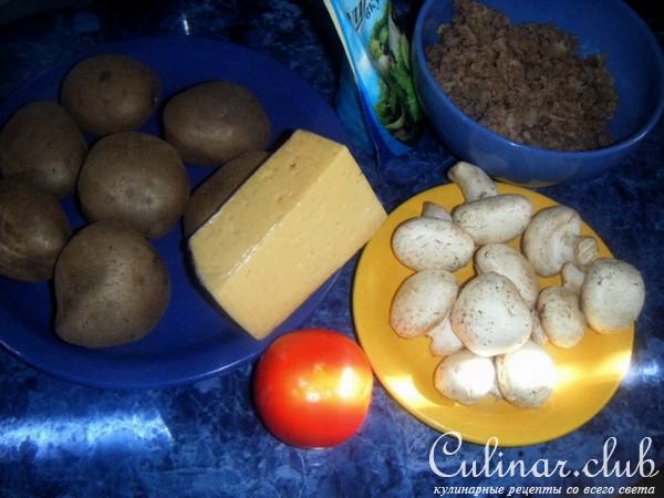 Картофельные Лодочки
