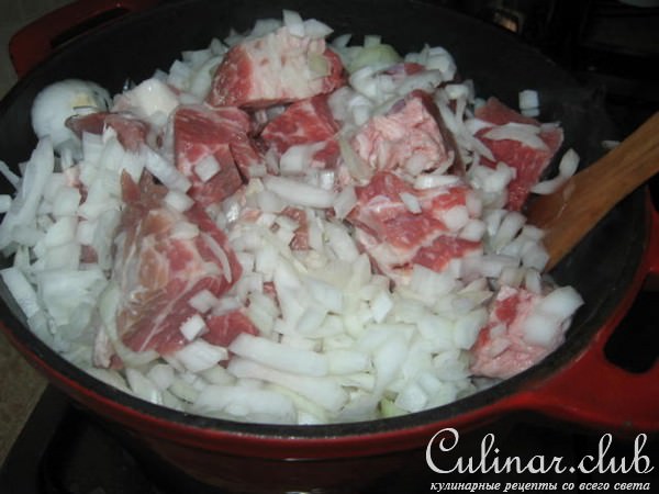 Мясо тушеное кисло-сладкое,мамино