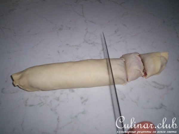 Улитки из теста