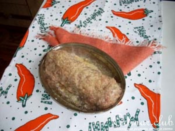Мясной рулет и брюссельская капуста