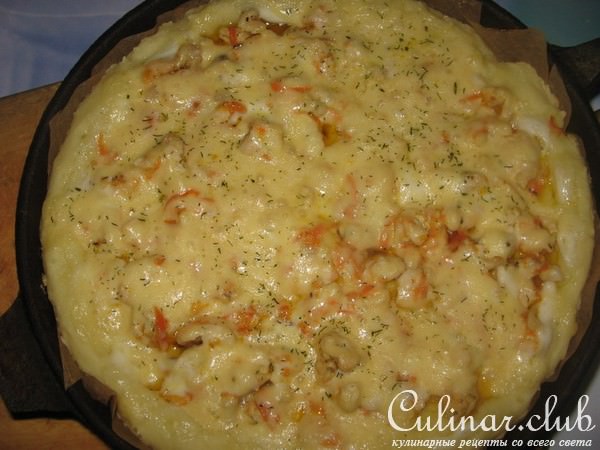 Картофельная пицца