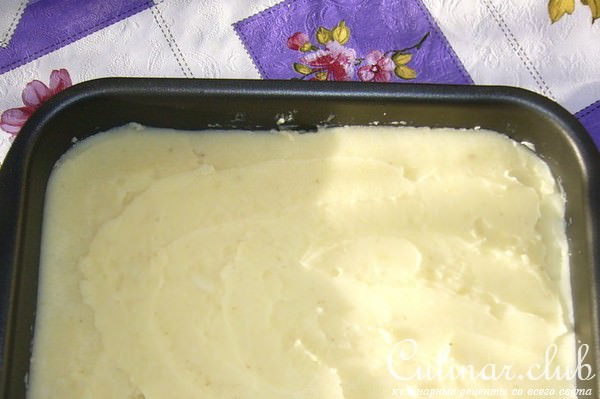 Запеканка мясная с картофелем и капустой