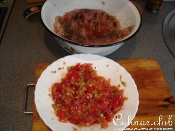 Зразы пикантные с розмарином и гарниром