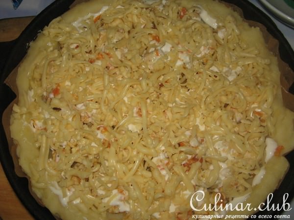 Картофельная пицца