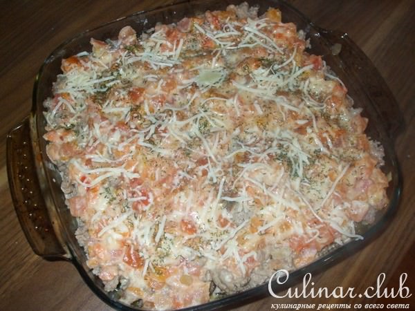 Запеканка с цукини